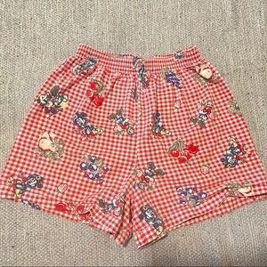 mickey unlimited jerry leigh plaid boxer shorts